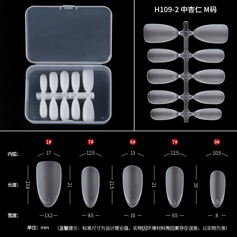 Wholesale Frosted Non-engraving Handmade Manicure Plastic